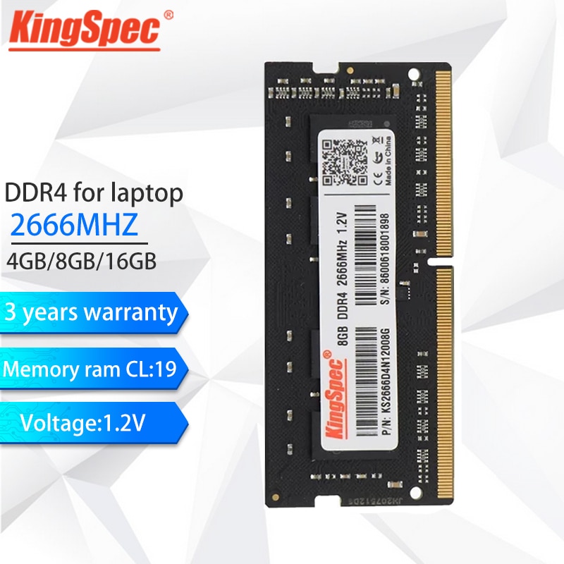 KingSpec ޸  DDR4 Ʈ , AMD ڰ Ϻϰ ȣȯ, 4GB, 8GB, 16GB, 32GB, 2666mhz, 1.2V, 3200Mhz, 204 